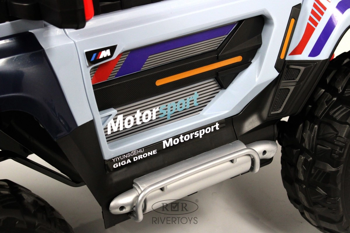 Детский электромобиль RiverToys K007AM синий w5jz460s0tvtq0epaivjl2evuiwdbr87