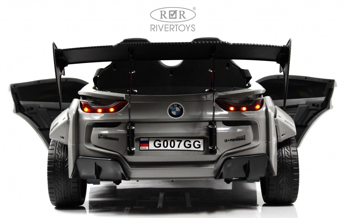 Детский электромобиль RiverToys G007GG серый 83nwpwuq03hh5aczrb2o9c7qblej93dv