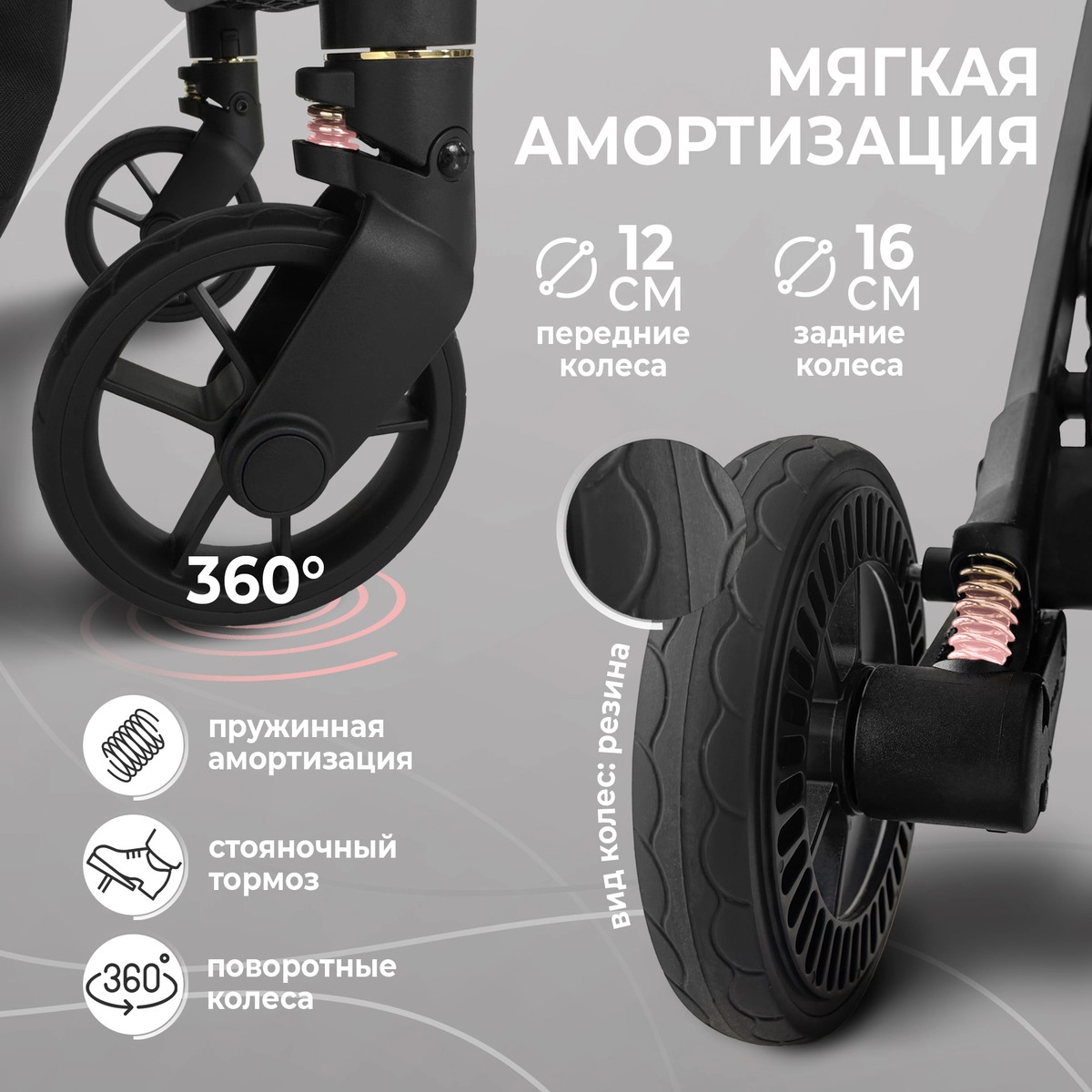 Прогулочная коляска Sweet Baby Colibri Green cx80607v4qx59dzyqgn4gkzxc4sbppnn