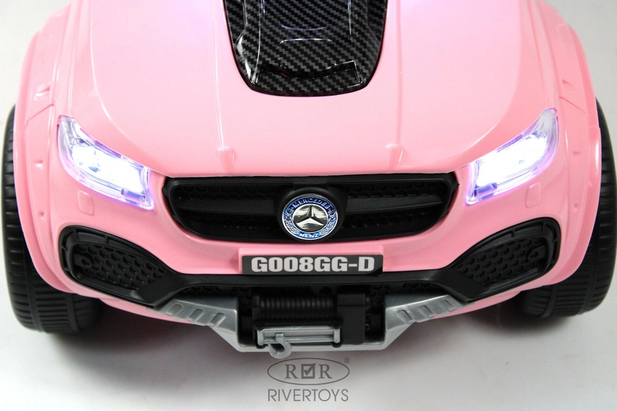 Детский электромобиль RiverToys G008GG-D розовый eo1s6djyjwsnocphdxwwu7hqky2lkzyy
