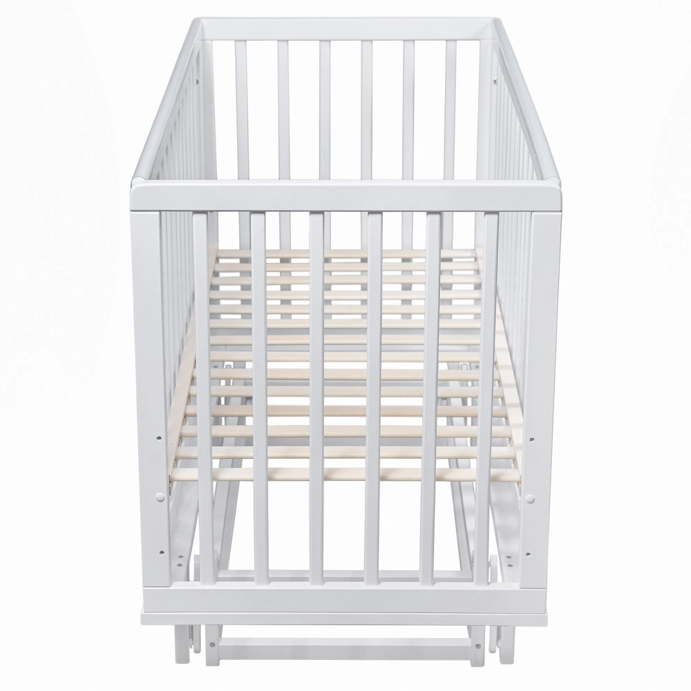 Детская кроватка Pituso Mirage продольный маятник Белый-белый p5xrtejvz8661c3327o36g7d6hen0iqu