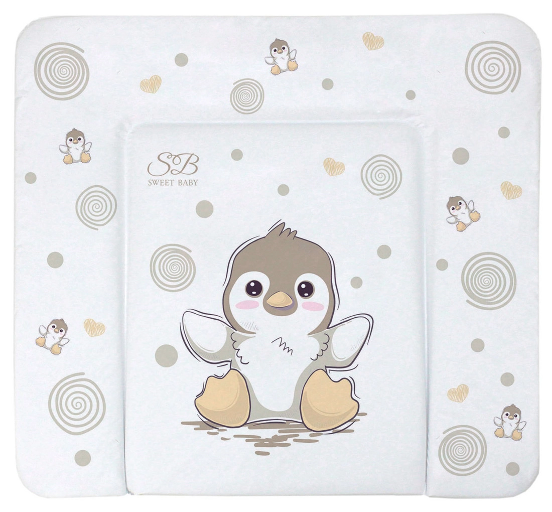 Пеленальный матрасик 80х71 Sweet Baby Pinguino Crema (пингвин бежевый) r9hcx8t6zpwfsaequ2v5kr59u3dlxqum