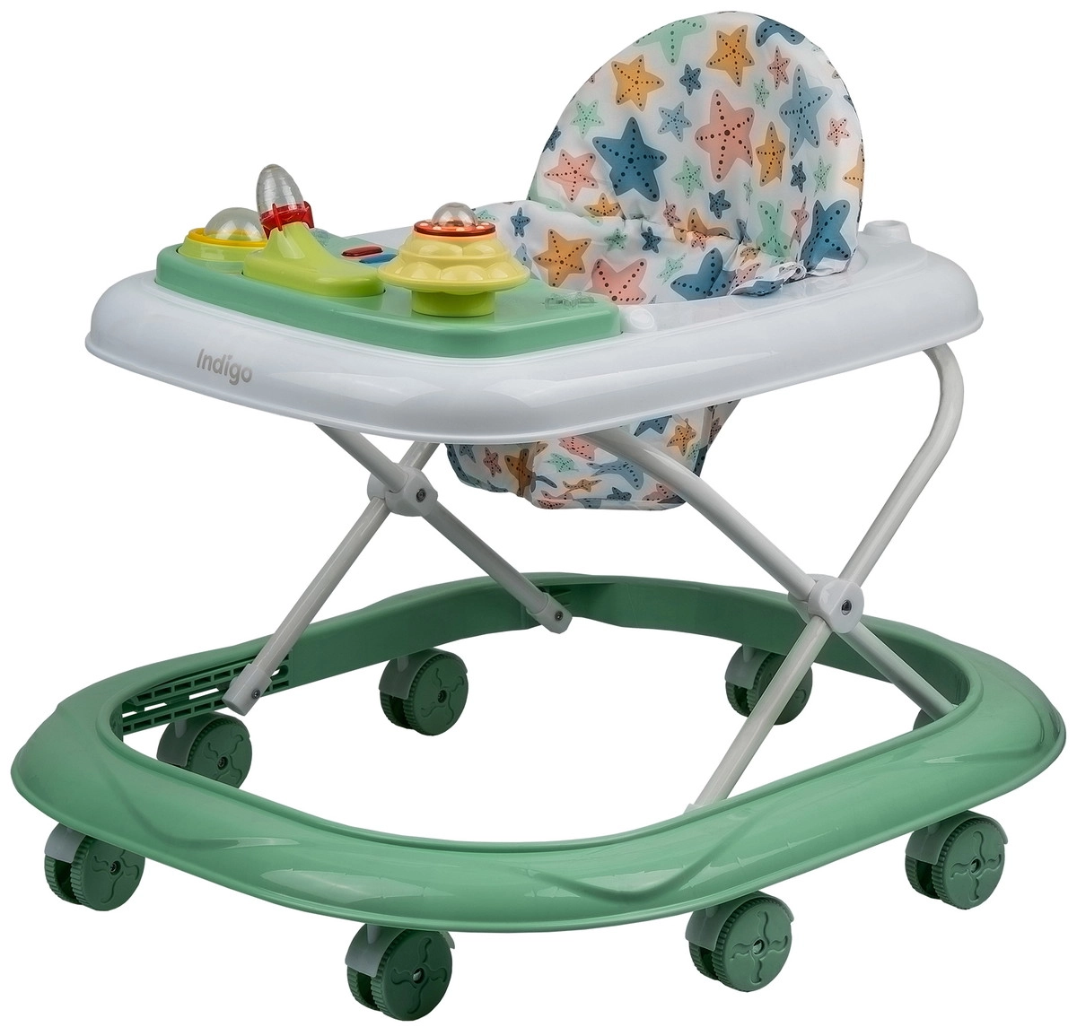 Детские ходунки Indigo Space зеленый gg057ruz539mrfibtq2akyidkhj99o6z