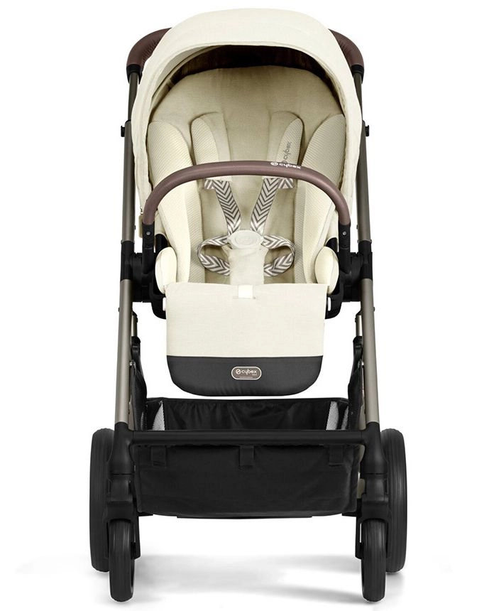 Прогулочная коляска Cybex Balios S Lux TPE Seashell Beige с дождевиком 3ib3v33qf1qd9kpb5rqflxljq6apwnrx