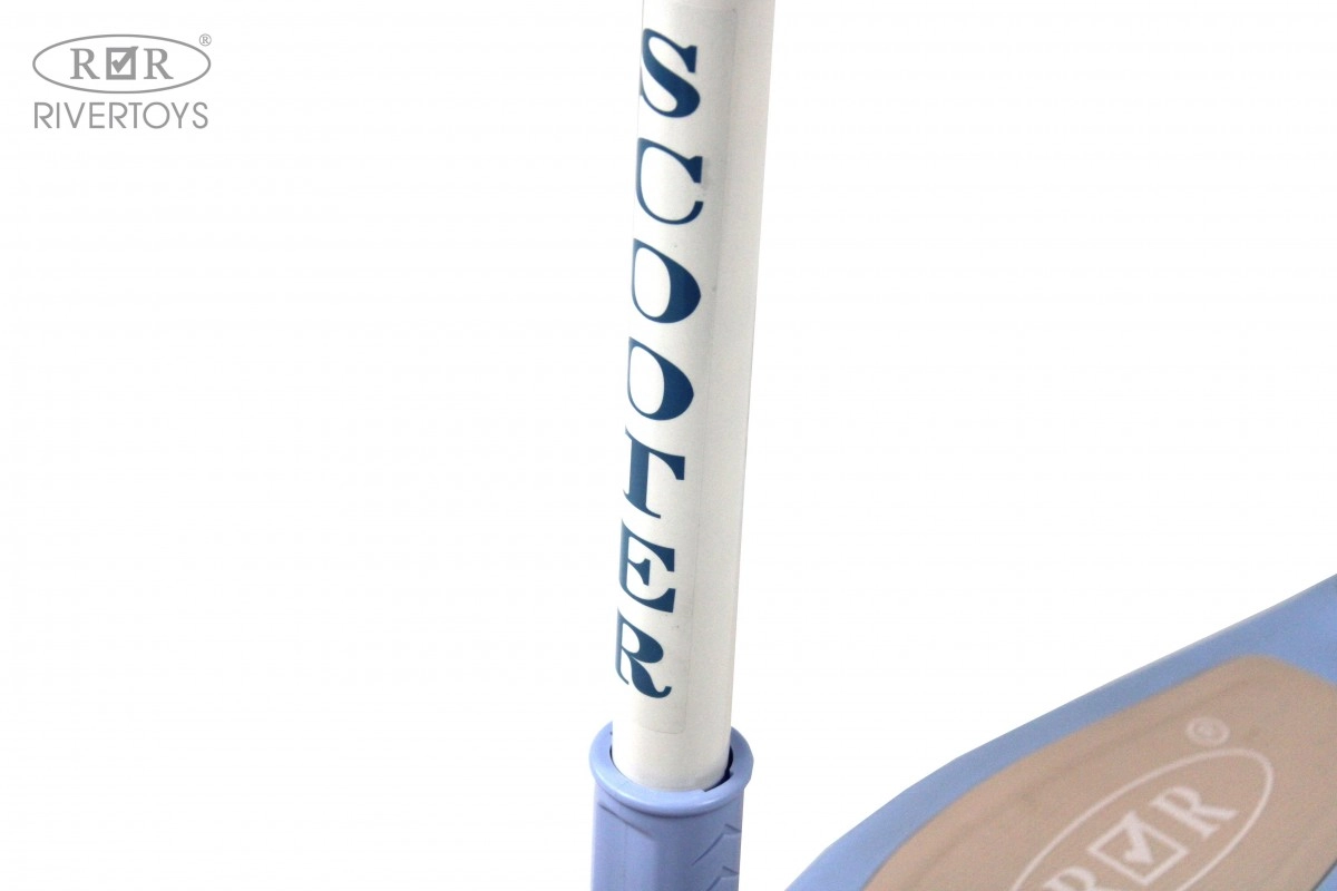 Детский самокат RiverToys HB-T8 голубой z45wx20gb3joe8mivj0n64yc7mmblzl1