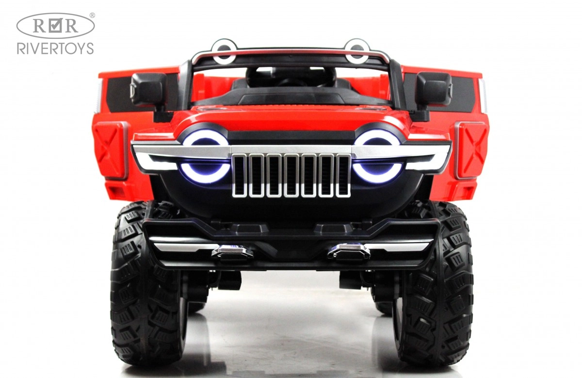 Детский электромобиль RiverToys М222БХ красный loyp3er5syn159z521v4u5kfacnc2nu9