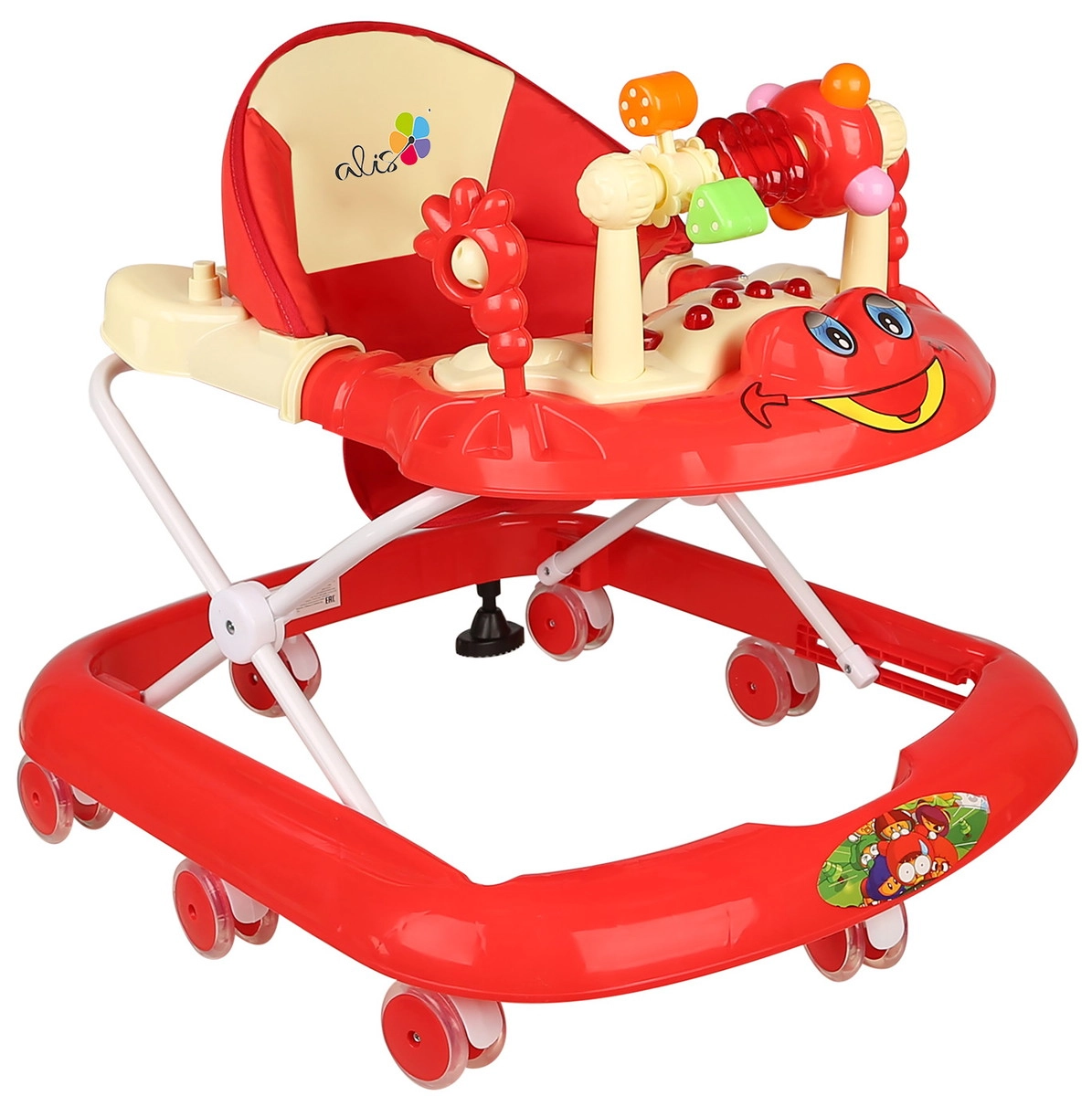 Детские ходунки Alis Игротека красный cekfh1rv61uyjvnhlmcibcbgwf3k3h5t