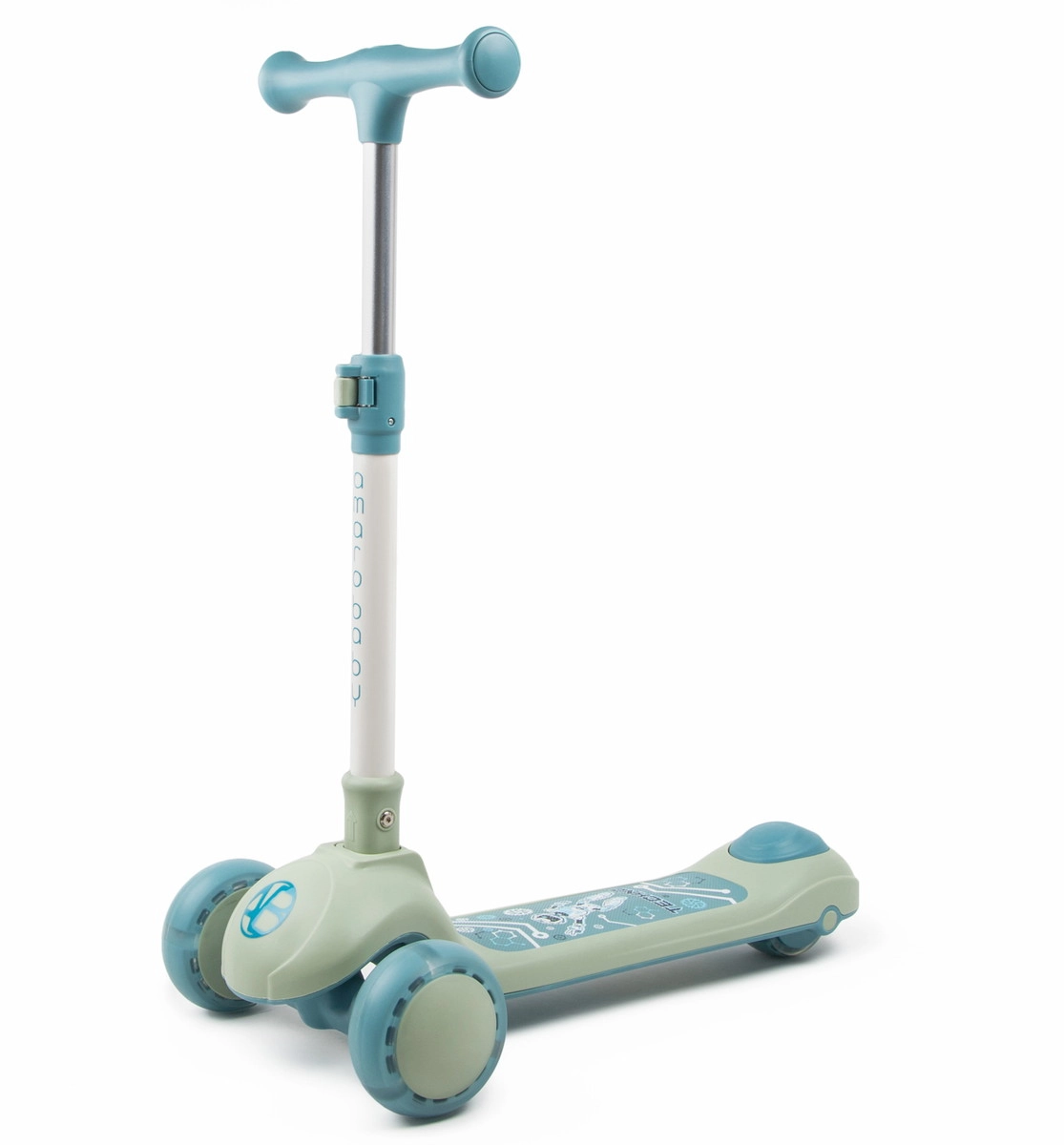 Самокат (кикборд) трехколесный Amarobaby Art Синий p1kgqgxrt9dd6f5f5k6cx0a1jqoqg41m