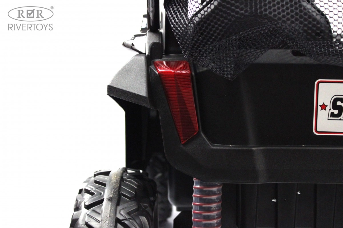 Детский электромобиль RiverToys T777TT 4WD черный Spider lsl7jfqez1z0nmvesm07t5wgpit4mdyt