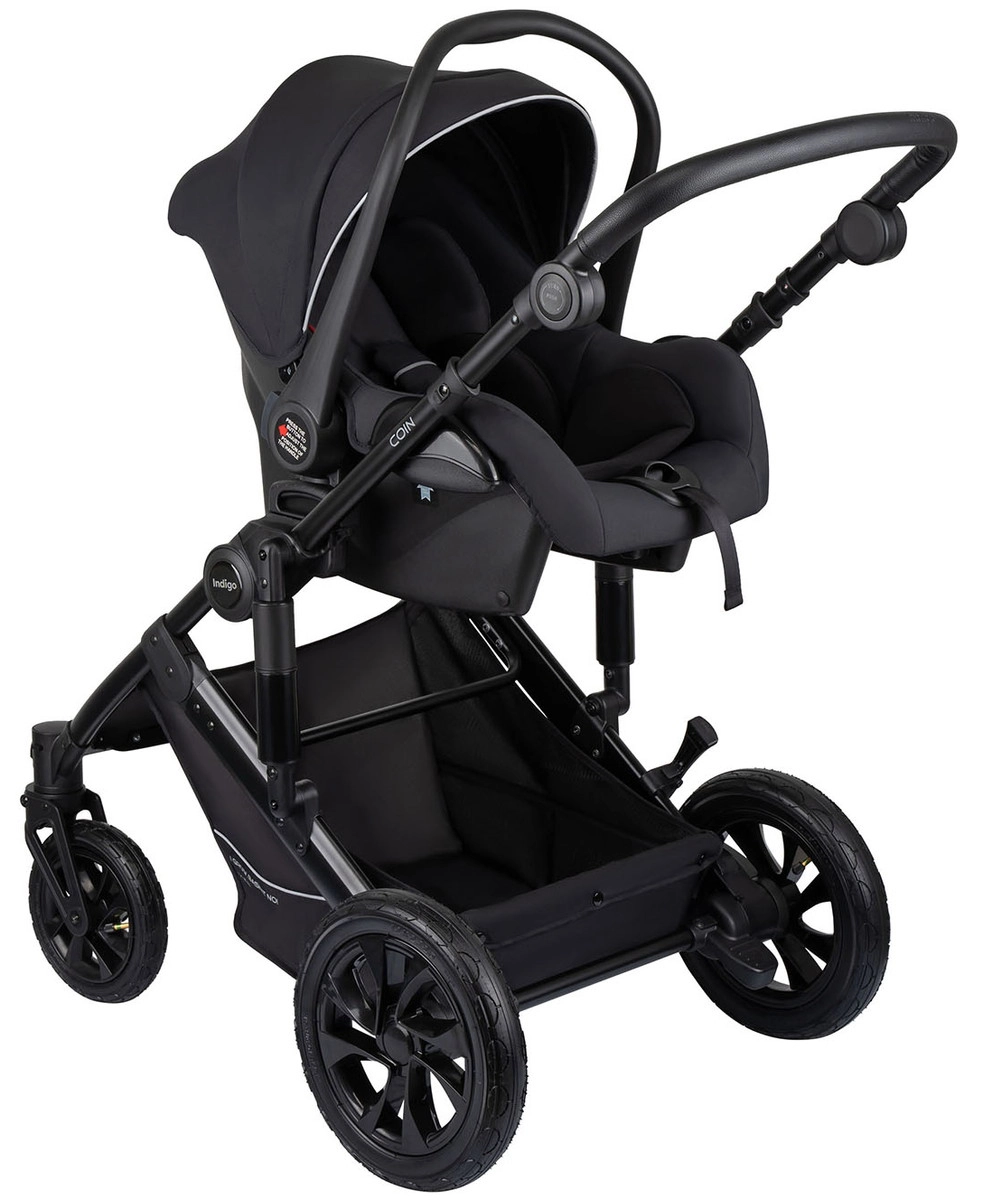 Детская коляска Indigo Coin 3 в 1 черный 646j1elbchi94l7ong6k1d1s7aa24u95