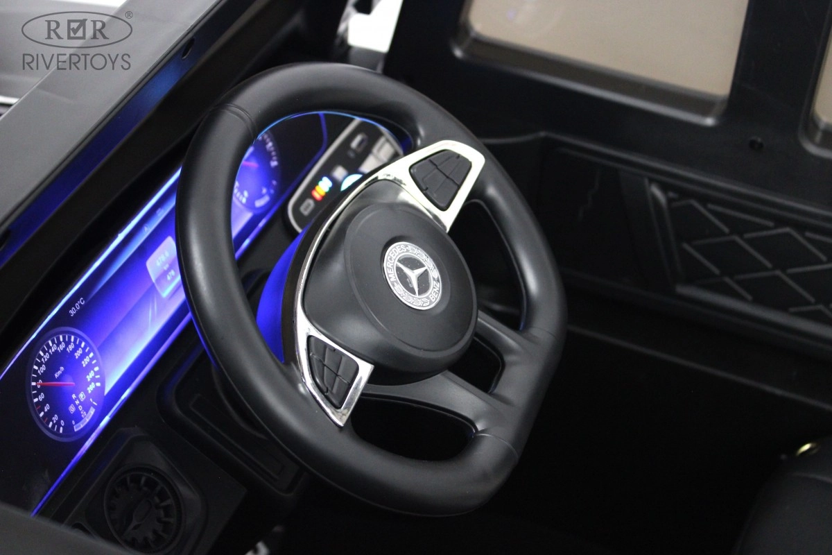 Детский электромобиль RiverToys Mercedes-Benz G500 E333EE черный lrbzwugm2mbe4wved0w72gujuimyp6uo