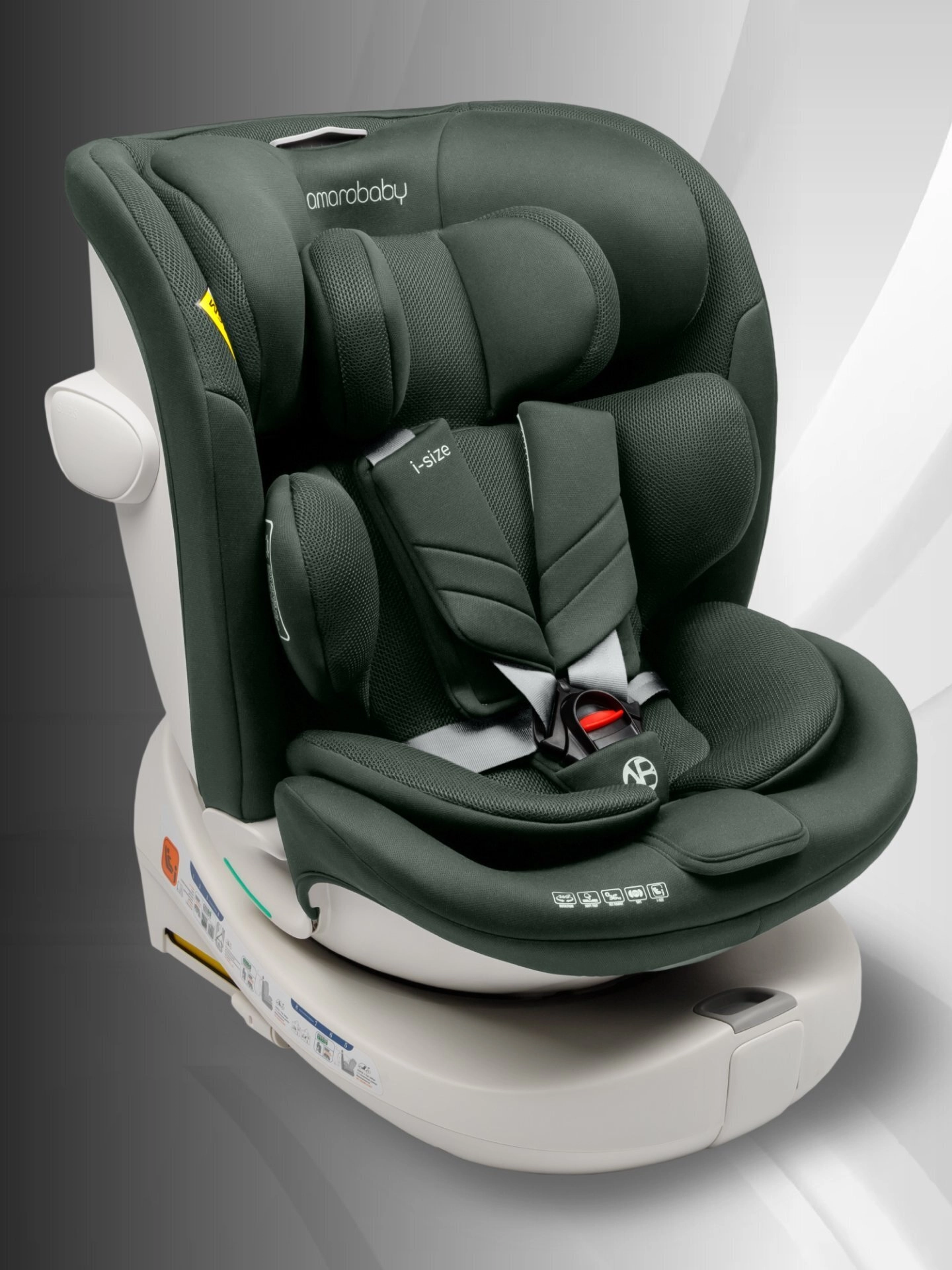Автокресло Amarobaby Defender I-Size (Зеленый)