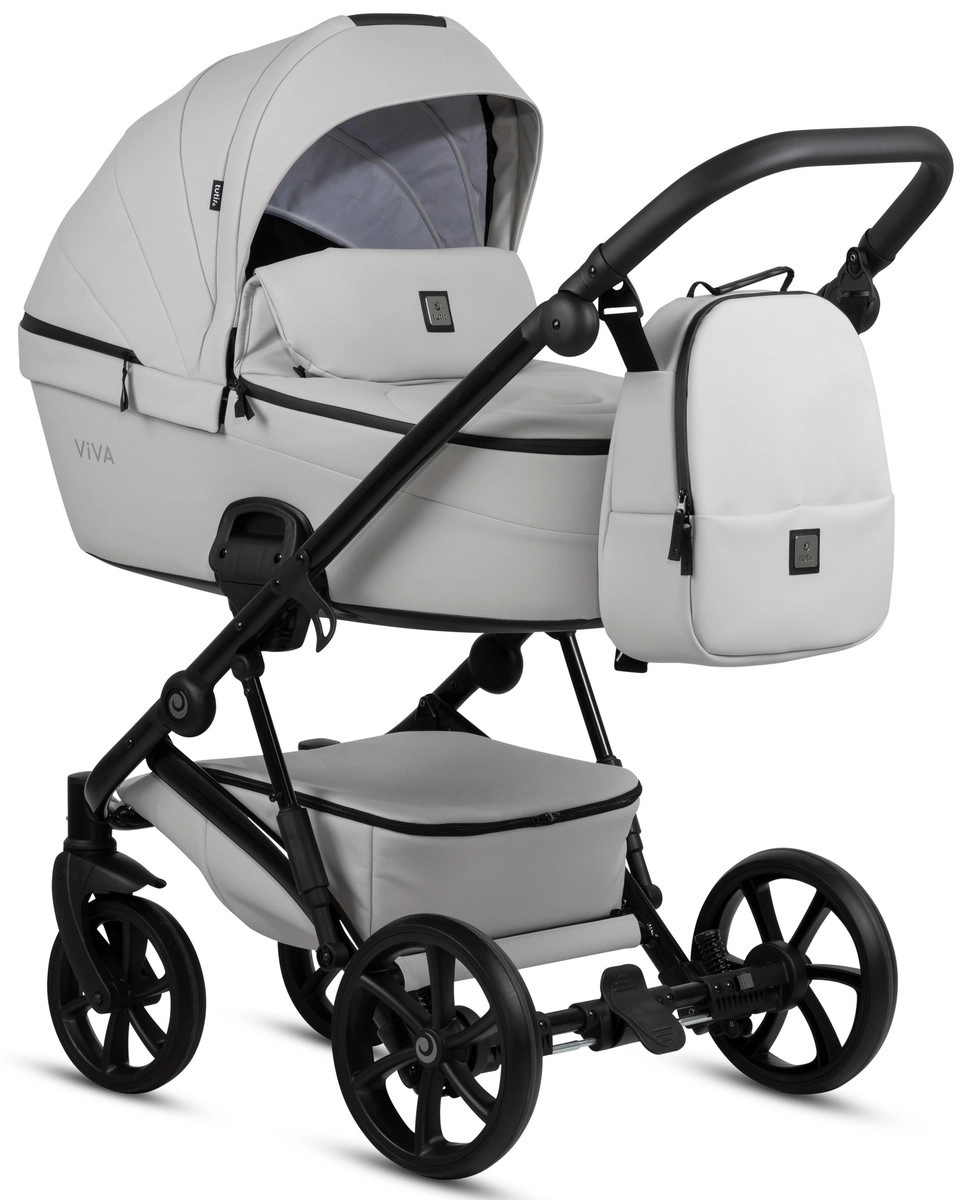 Детская коляска Tutis Viva 5 Plus Leather 2024 3 в 1 1452085 Cloud ps4lxjjv3oq1spyl1mxjf6uid313n939