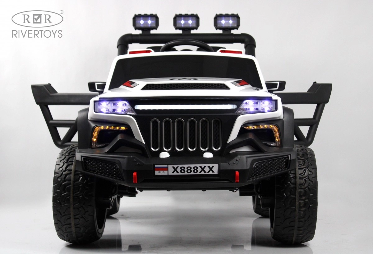 Детский электромобиль RiverToys X888XX белый j7lulaq7iieqrt2edow5ou60gs71hkes