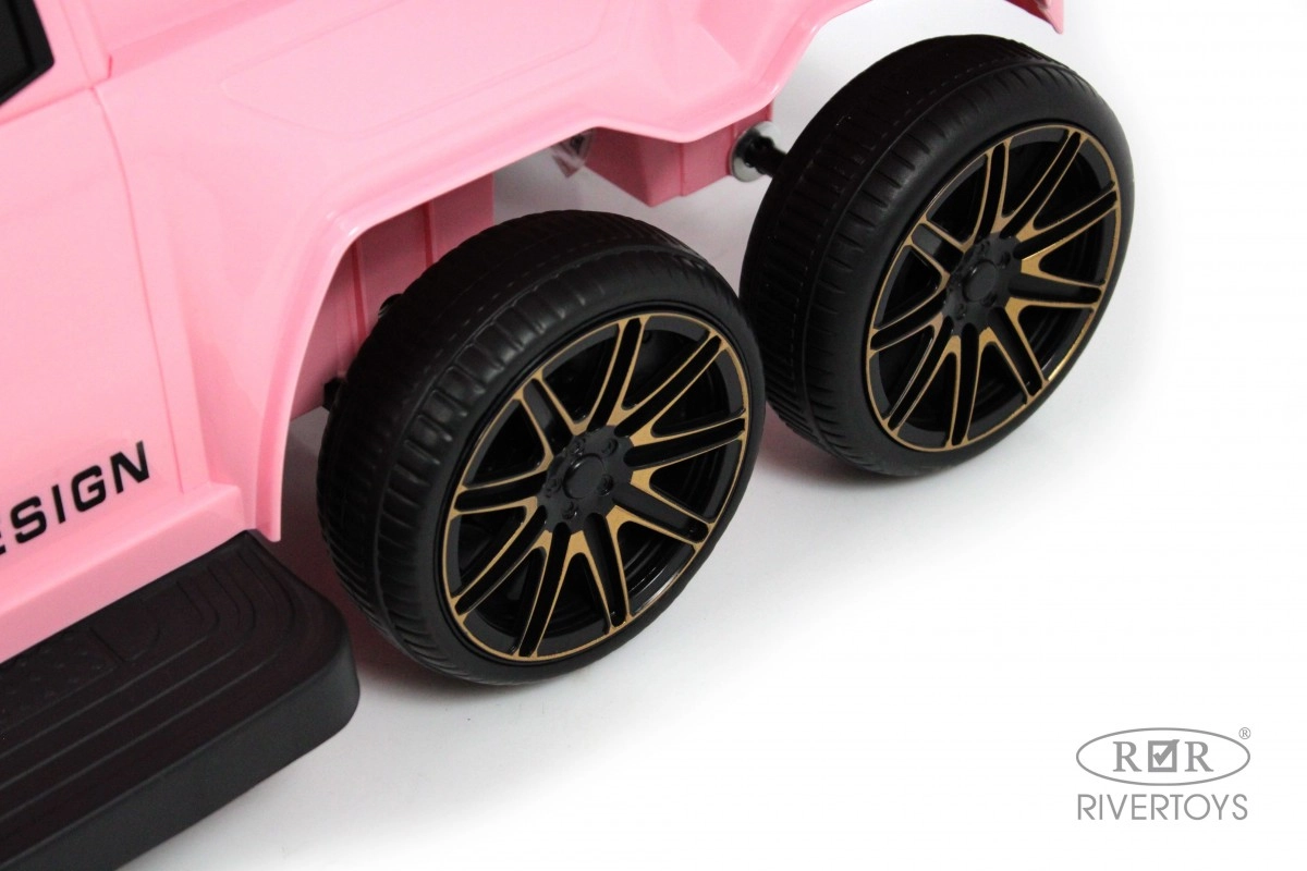 Детский электромобиль RiverToys G008GG-A розовый eh2mhc25o1dgxb6zska4se106036bsk3