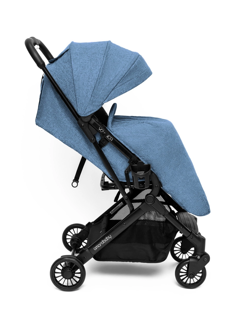 Прогулочная коляска Amarobaby Voyager Синий c2pjgq1wlzdmlf6muv2gtbiddl7drjqn