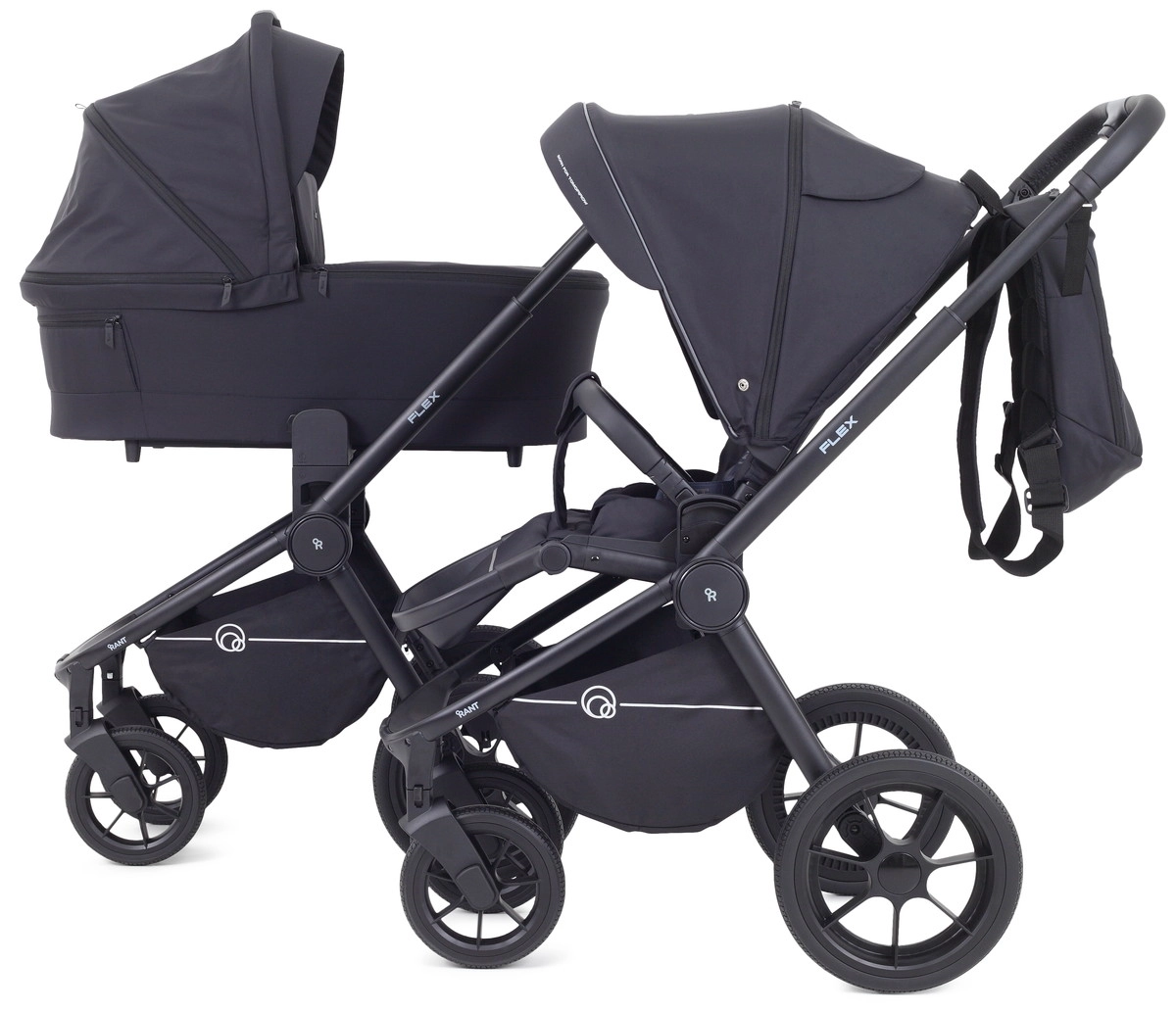 Детская коляска Rant Flex 2 в 1 RA076 Black 4x46jql9k0iokccp0k6wlwor2z2st3s6