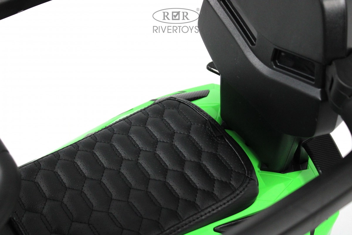 Детский толокар RiverToys M555MM-H зеленый 5qh3bfr3buugqizmdpbjkpe01fpknx0y