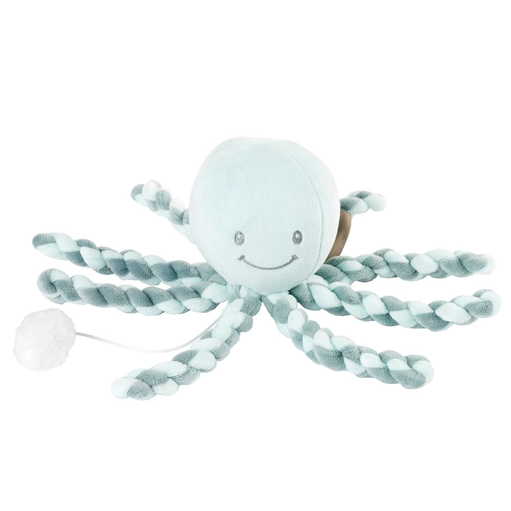 Мягкая музыкальная игрушка Nattou Soft Toy Lapidou Octopus Coppergreen/Mint 701a5da8d84c56b34ba7beee66e3484b