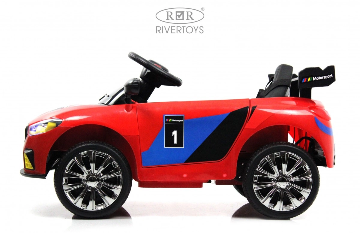 Детский электромобиль RiverToys F444FF красный d7wei2h1zvfrfxq0jsd3dcvistemx08o