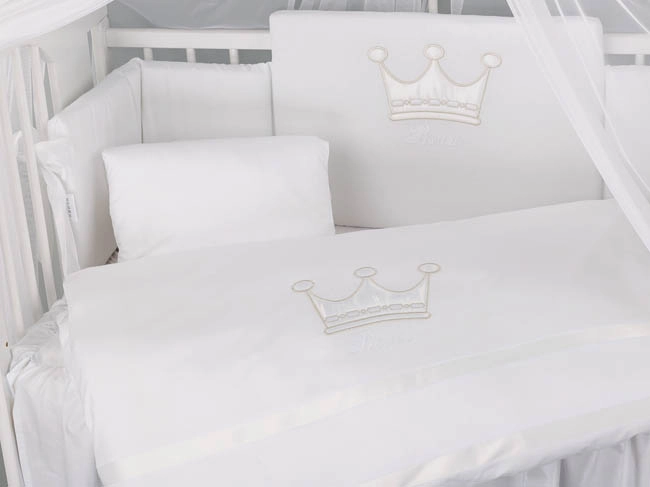 Сменный комплект постельного белья Lepre Royal dream 3 предмета (125*65) 66 белый 108098368-smennii-komplekt-postelnogo-belya-lepre-royal-dream-3-pred
