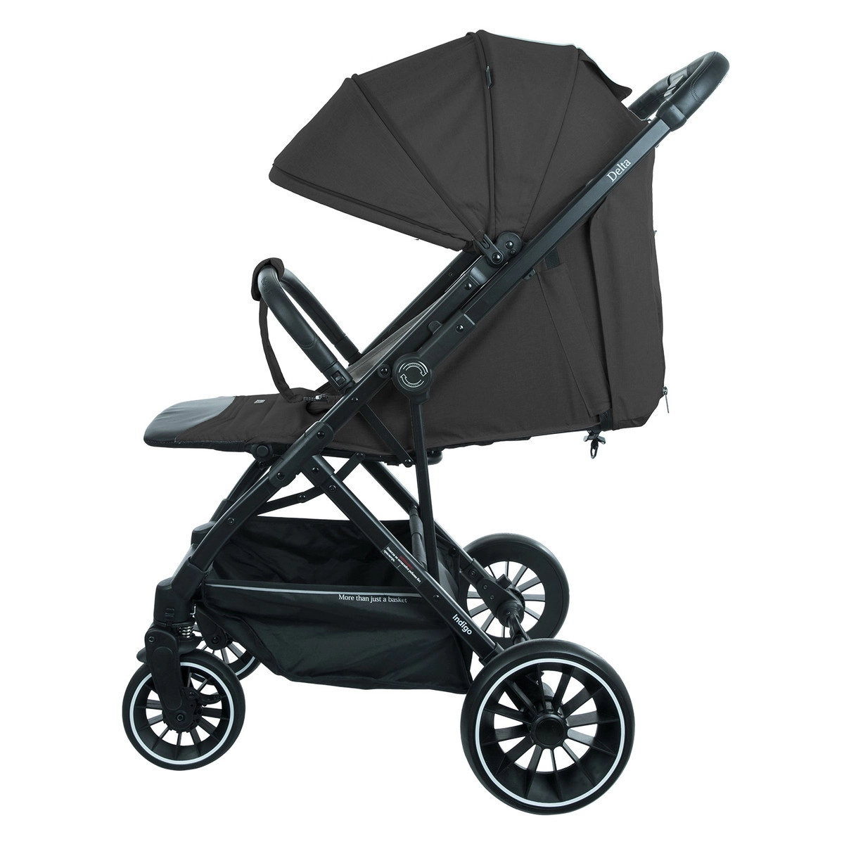 Прогулочная коляска INDIGO DELTA  черный mcgya9dvbwy9lz6u395a0r59o14dexs0