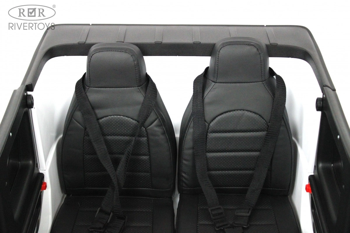 Детский электромобиль RiverToys Mercedes-AMG G63 (S307) белый fu3tp0btrs19wx4ilj6v6736hyuv22tz
