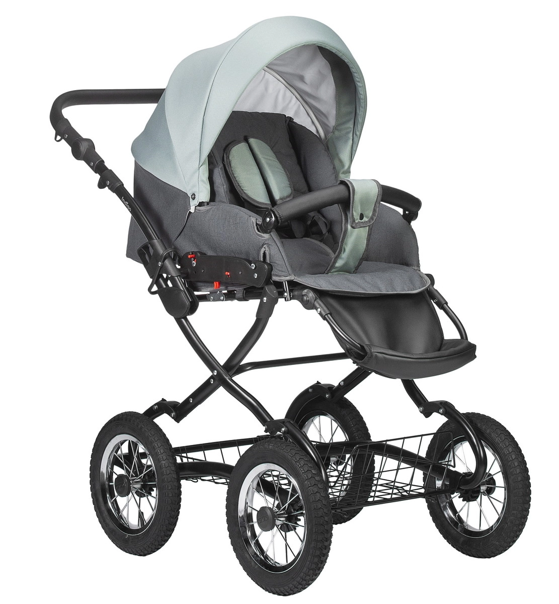 Коляска 2 в 1 Indigo CHARLOTTE Sity Classic 12