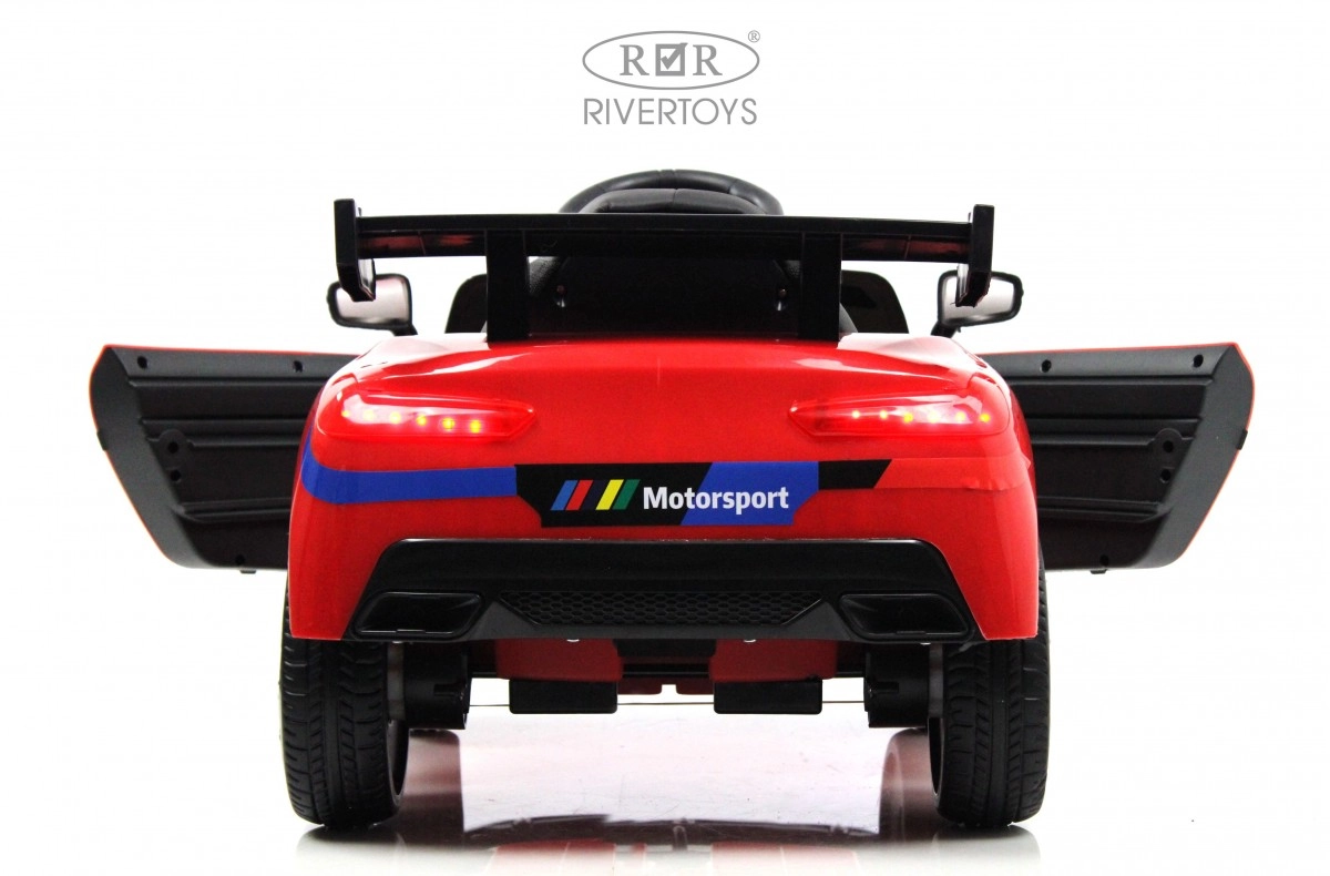 Детский электромобиль RiverToys F444FF красный 64ew292ameprnogb5d6cy8nzx2x5kdty