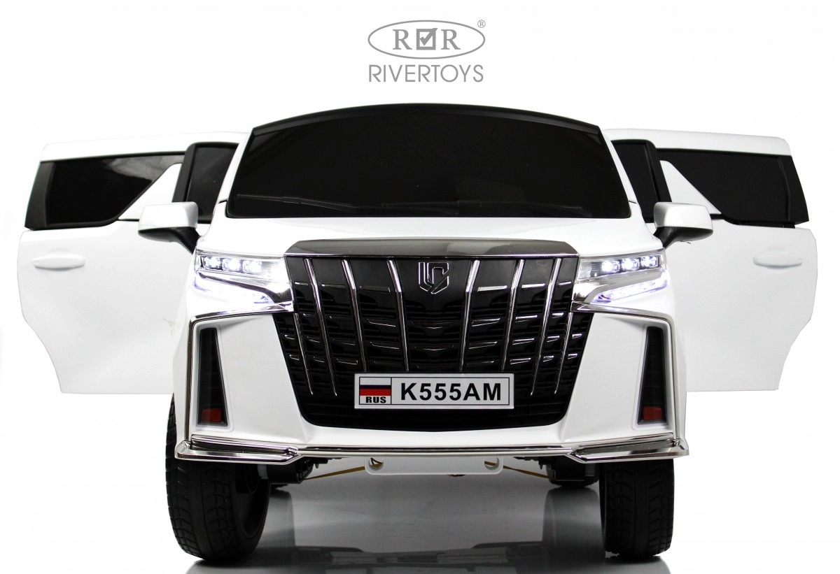 Детский электромобиль RiverToys K555AM белый 5nt3dvrbcaaj7mgfn9w0fn9b2swfzgmu