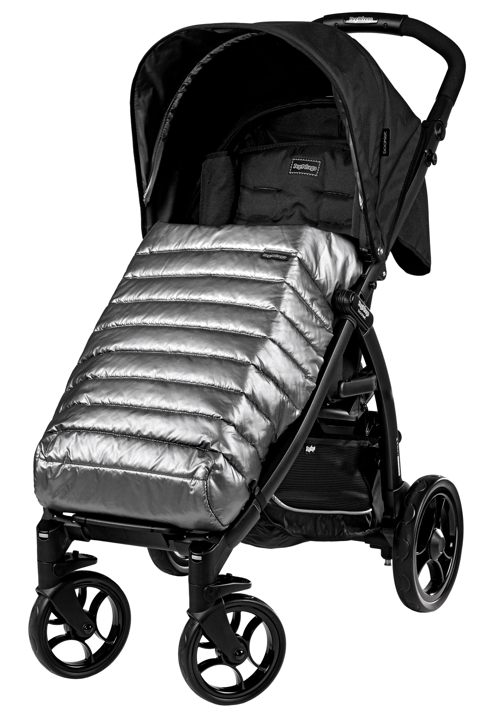 Чехол Peg Perego для ног прогулочной коляски Foot Muff  (Silver)