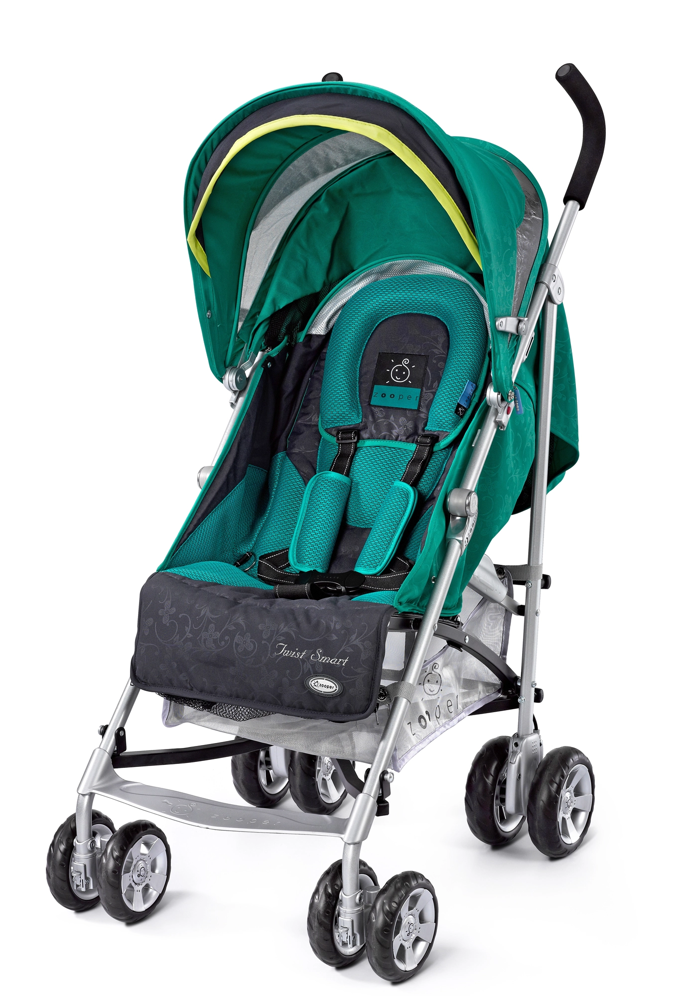 Коляска-трость Zooper Twist Smart Tealberry 31194