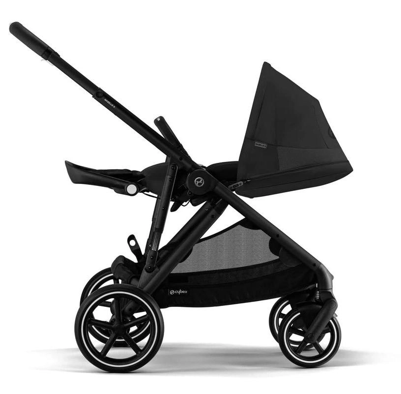Прогулочная коляска Cybex Gazelle S BLK Moon Black с корзиной и дождевиком 0ct1nitk4iq6mm9mxnwk4l7yat0o5zbn