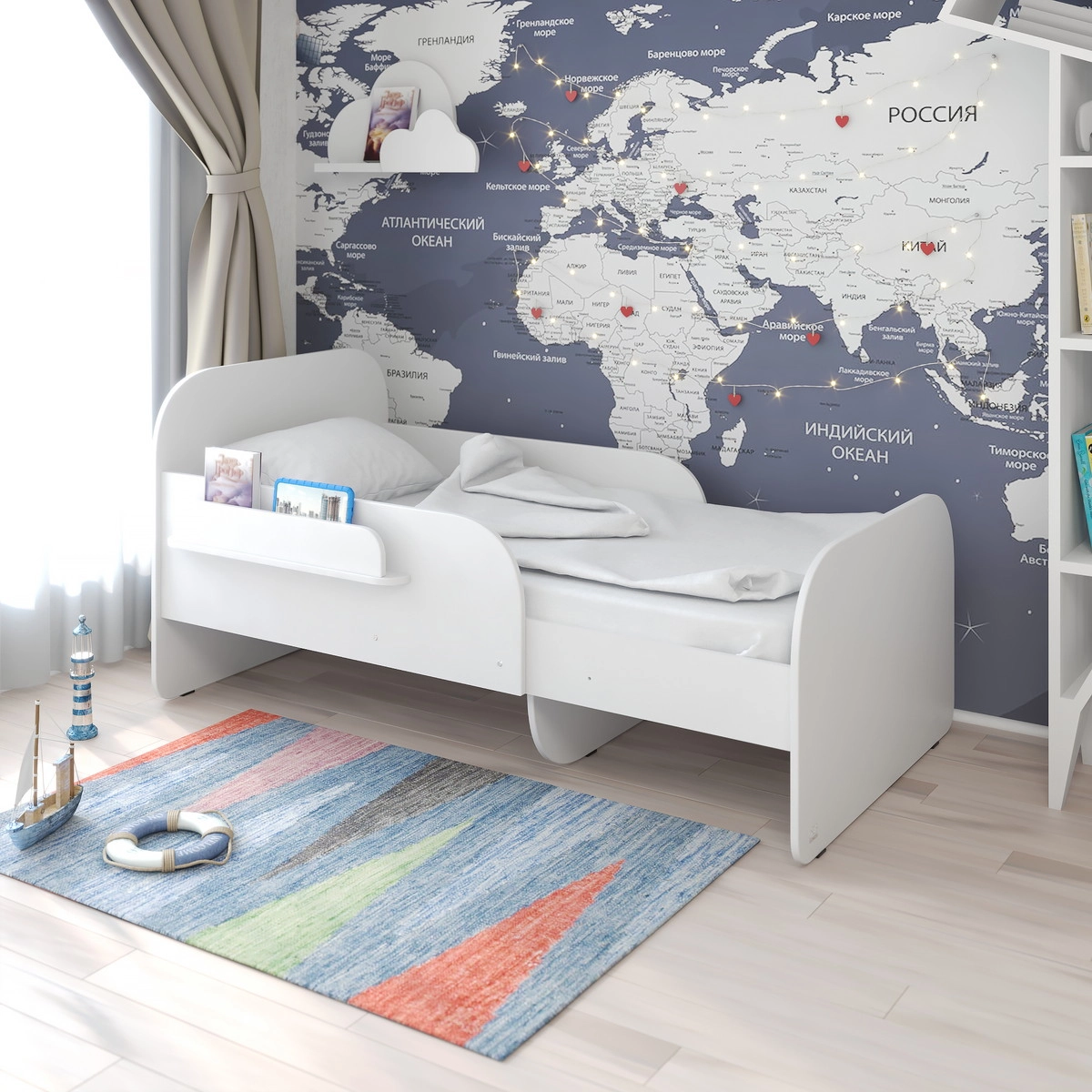 Кровать растущая Sweet Baby Armonia Белый 5wbcspj5koshtz0ekfrcbsj8tfh7dtlx