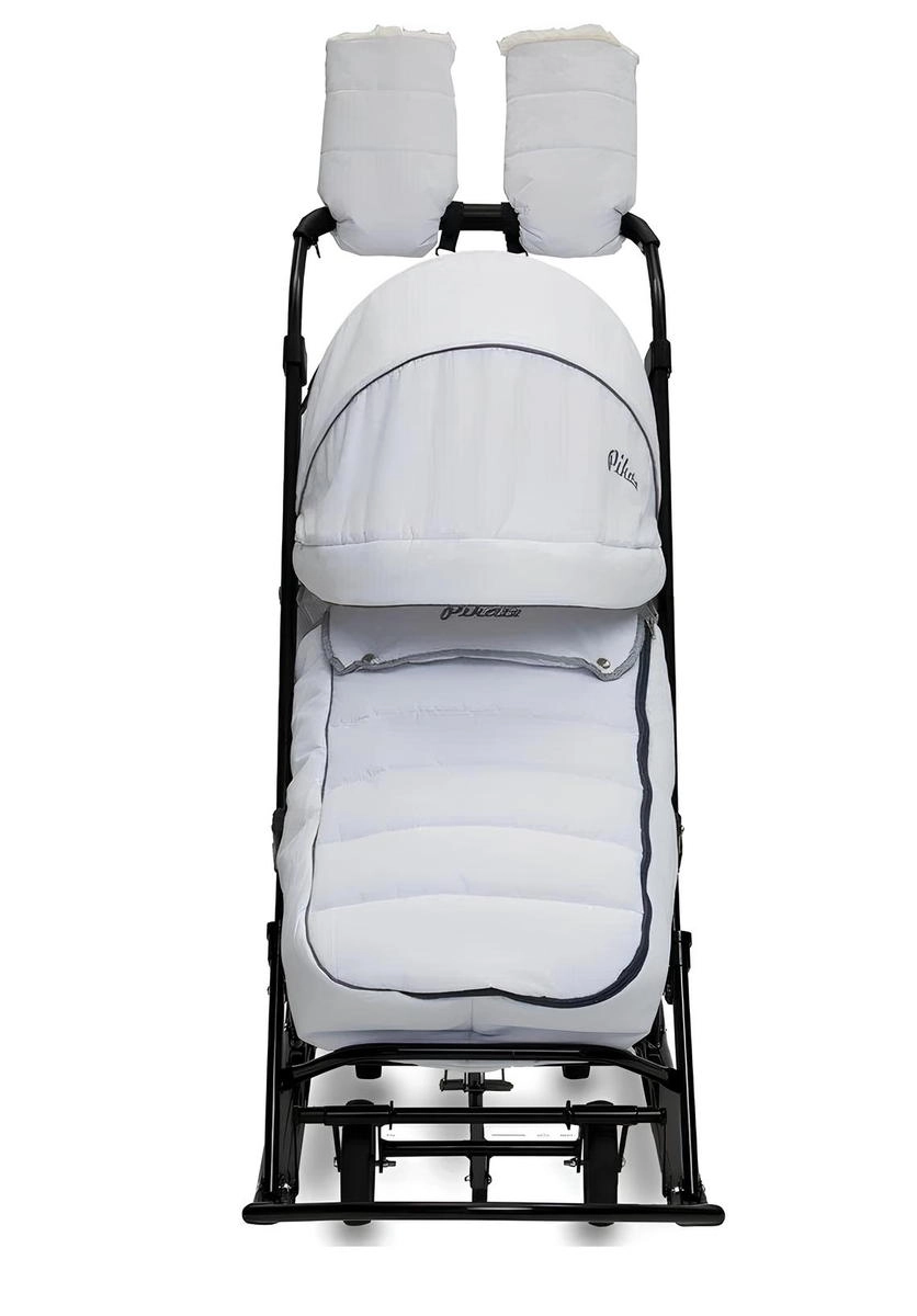 Санки-коляска Pikate Onyx белый gp4bbxqc3qtc6jkjhdmvisn0sr3kuycy