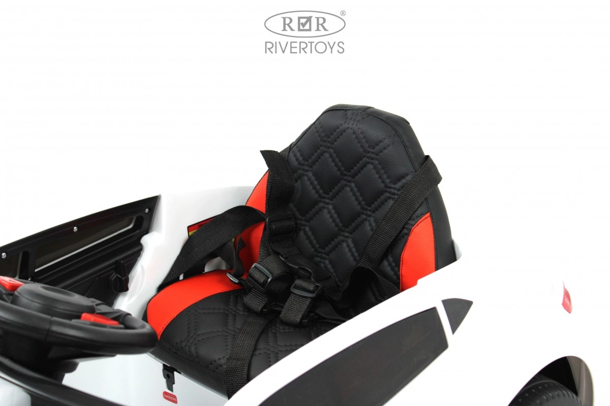 Детский электромобиль RiverToys F333FF белый 038gn5fsylbky4ul1h8k1iuyj2j1vncr