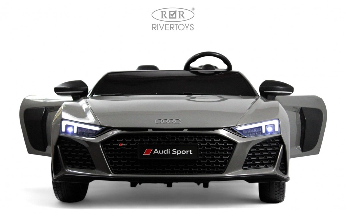 Детский электромобиль RiverToys AUDI R8 M333MM серый ky2hm4h04eq2ra5k6actdo3tdtud39yn