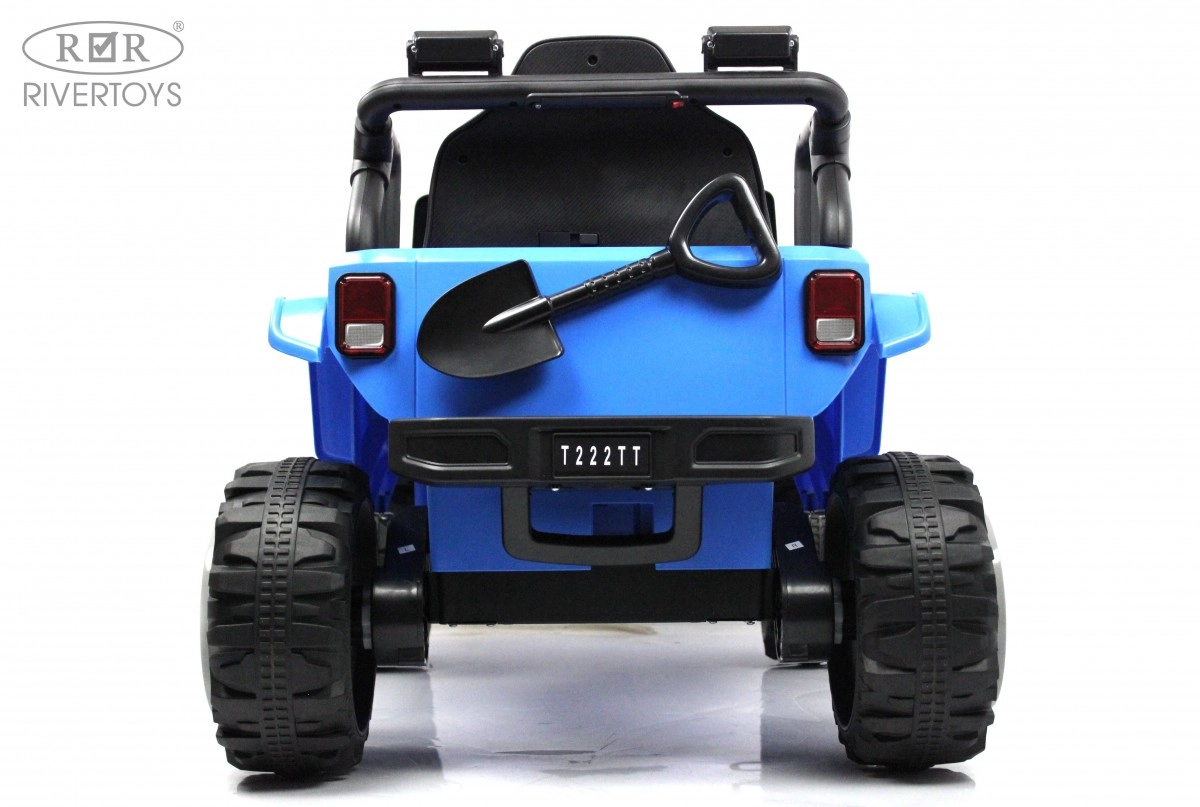 Детский электромобиль RiverToys T222TT 4WD синий 5eb1c0hnxyitto0ypdgjfrpp7fpj3sg0