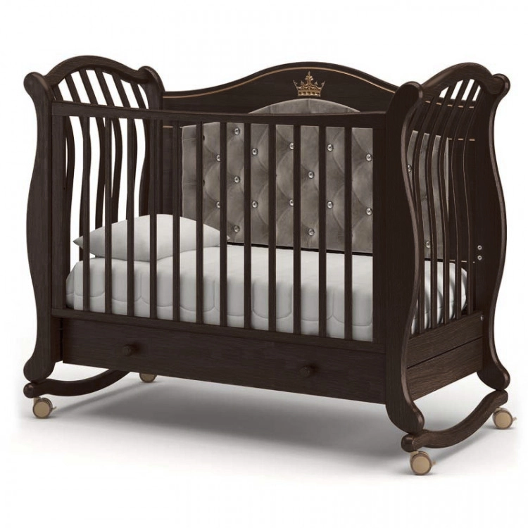 Детская кроватка Gandilyan "Габриэлла" Люкс Плюс (махагон  (витринный образец))