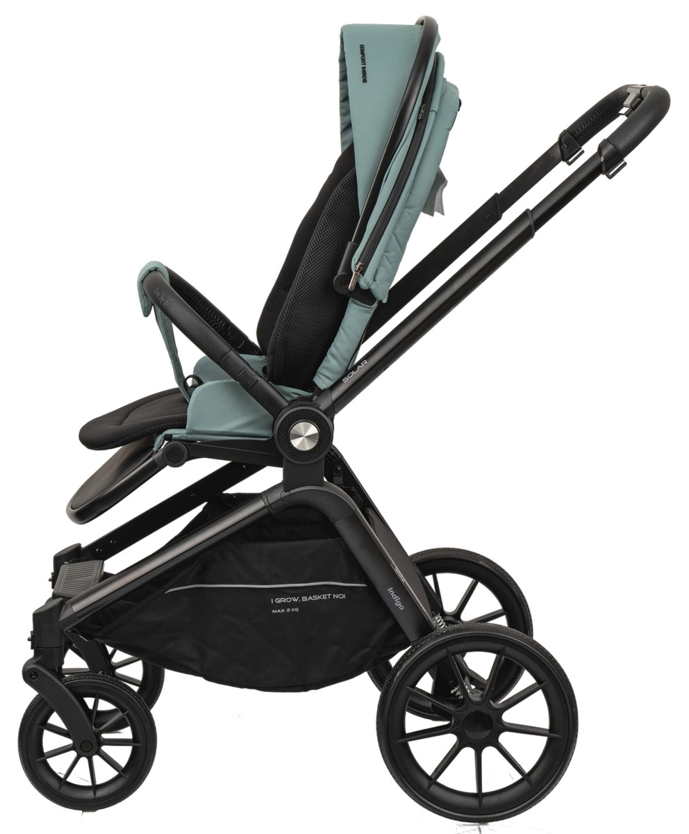 Детская коляска Indigo Solar 3 в 1 зеленый 0jr0vpdzv7d80xdfpw2c7306s9e41so8