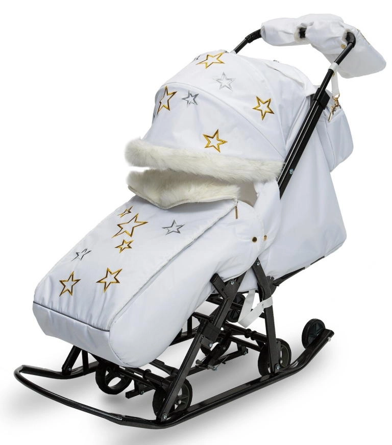 Санки-коляска Pikate Limited Edition White u0rgphtm43ueljfui7573ub7opst37qt