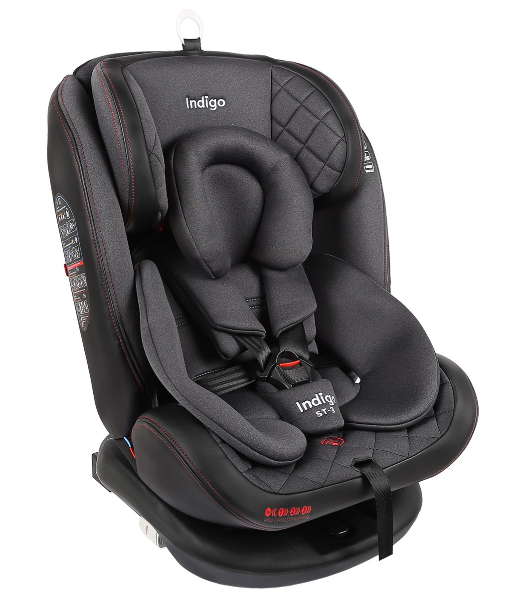 Автокресло Indigo AERO ISOFIX, ST-3, группа 0+1+2+3 черный-красный a9ozaatiwmy4mr84un3v6ya9pddv5avs