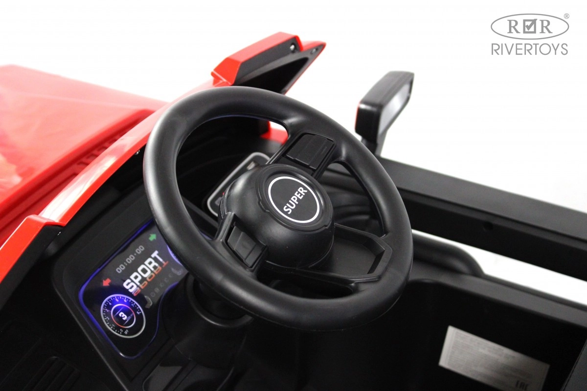 Детский электромобиль RiverToys X888XX красный p57bh3ryq0o4eyxolx1wet36w5lr57wm
