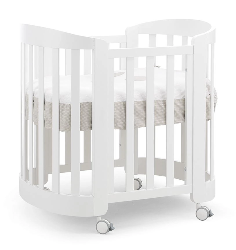 Детская кроватка Erbesi Sweet с матрасом Белый tdt2ypotfu89rr48tysa7nrqubenjwdk