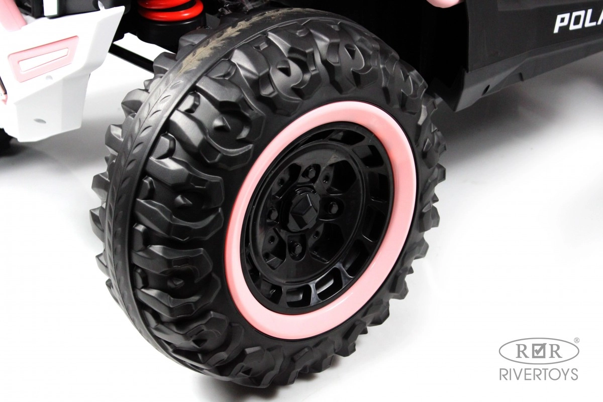 Детский электромобиль RiverToys E001EE розовый vgye13sorwcurf2ntvpr0ri1ox4lcr7d