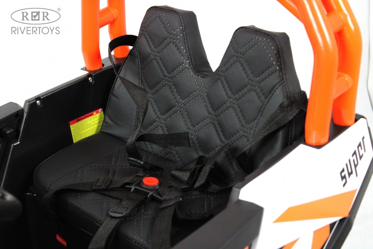 Детский электромобиль RiverToys F888FF оранжевый xkadlr499y1wlqr5l1fbthbndo2oyleu