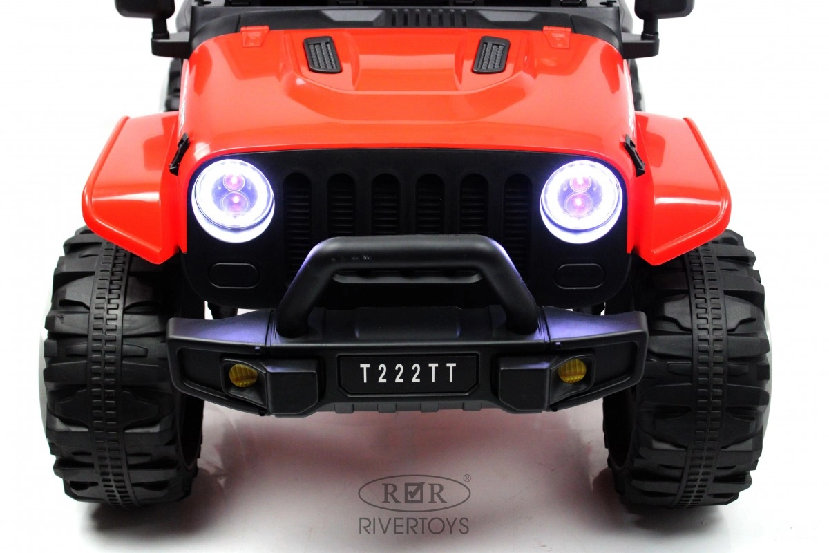 Детский электромобиль RiverToys T222TT 4WD красный nw9c6xcs900ekh9jv01fyuoer6q8f1cq