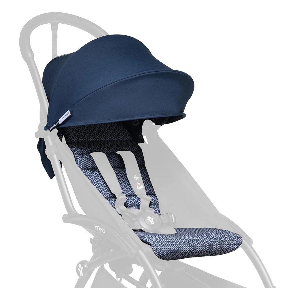 Капюшон и сиденье Babyzen YOYO+ Air France Blue  9d8b0392aa8314b8fc0cbb50feffd776