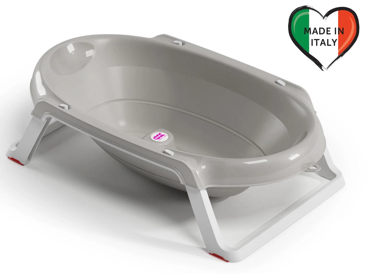 Ванночка для купания Ok Baby Onda Slim 23 серый 73k3hnisqers22fdqcxi304ae9mqj5qc