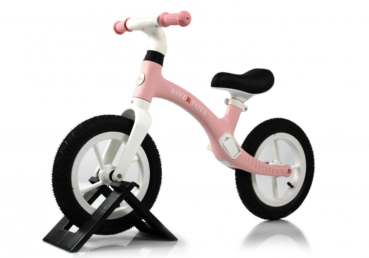 Детский беговел RiverToys HB-001 розовый 9khutz7p9cja4sjdx9qb4mikj1vg8of5